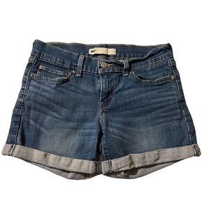Levi’s cuffed shorts size 25